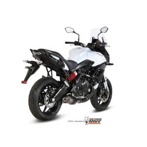MIVV Carbon 2x1 für Kawasaki Versys 650 ab Bj. 15...