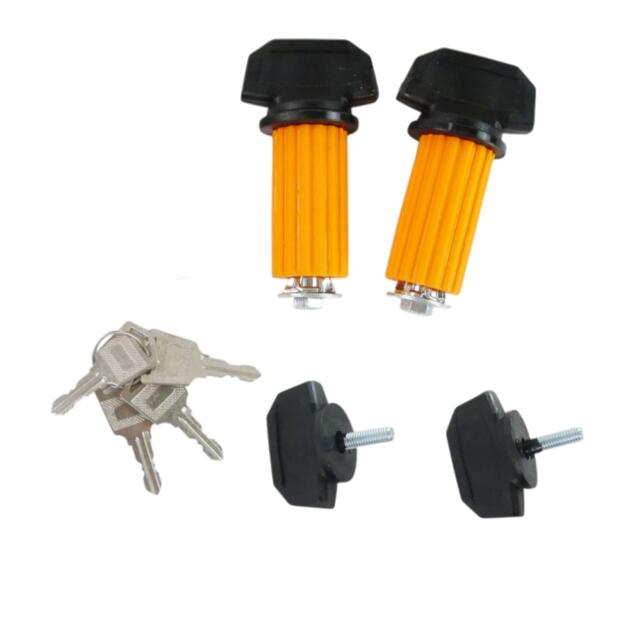 Quick Release Mount Set for Segway AT rear box – 4 Pack for Metal Rack