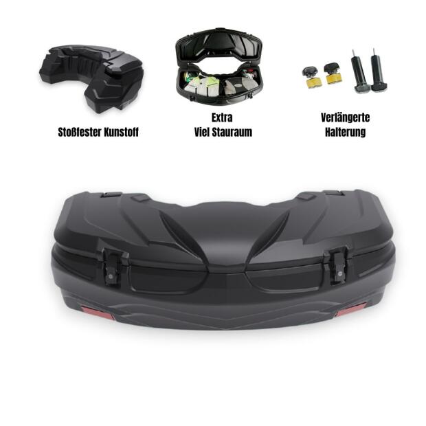 Koffer hinten 125 Liter für ATV Segway AT10 Wide Premium