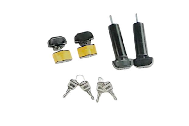 Heckkoffer Schnellverschluss Set lang für Segway AT10 Top Case