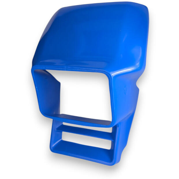 Lampenmaske blau für Honda XL XR 125 200 250 350 600 650 R L LM RM Scheinwerfer Frontverkleidung
