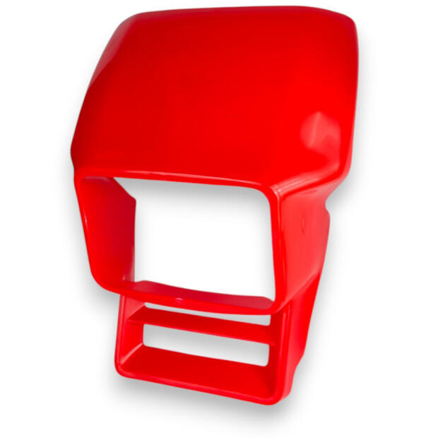 Lampenmaske rot für Honda XL XR 125 200 250 350 600 650 R L LM RM Scheinwerfer Frontverkleidung