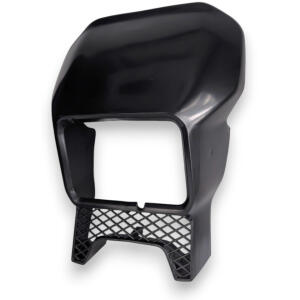 Lampenmaske schwarz Scheinwerfer für Yamaha XT 600 H...