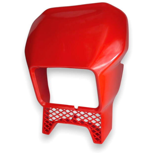 Lampenmaske rot Scheinwerfer für Yamaha XT 600 H N Z Tenere 1VJ 2KF Frontverkleidung