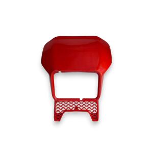 Lampenmaske rot Scheinwerfer für Yamaha XT 600 H N Z Tenere 1VJ 2KF Frontverkleidung