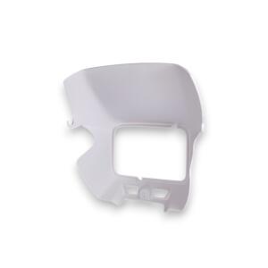 Lampenmaske Scheinwerfer für Yamaha DT 80 LC / DT 125 LC weiß Frontverkleidung