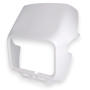 Lampenmaske Scheinwerfer für Yamaha DT 80 LC / DT 125 LC weiß Frontverkleidung