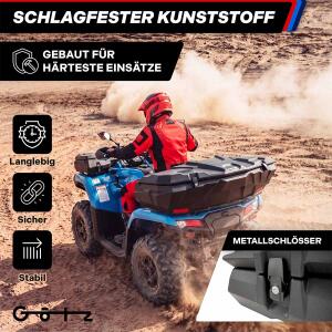 Rear case for ATV Aeon Crossland 300-320-350-400 Top Case 100 liters