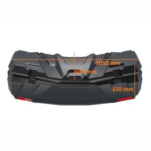 Rear case for ATVSuzuki LTA 450X Top Case 100 liters