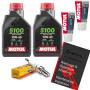 Maintenance Kit Kymco Maxxer KXR MXU 250 300 Motul Oil Change Inspection Oil Spark Plug