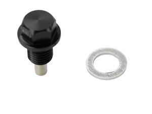 Oil drain plug magnet black M20x1,5