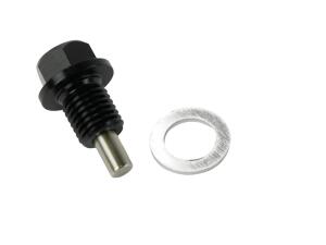 Oil drain plug magnet black M20x1,5