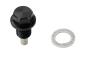 Oil drain plug magnet black M20x1,5