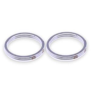 Exhaust gasket 2X exhaust manifold gasket 38X45X5.3 mm