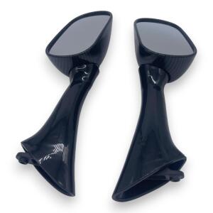 Spiegel set für Honda CBR & NSR & RVF Carbon Design Schwarz