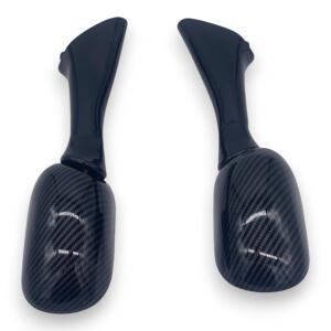 Spiegel set für Honda CBR & NSR & RVF Carbon Design Schwarz