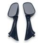 Spiegel set für Honda CBR & NSR & RVF Carbon Design Schwarz