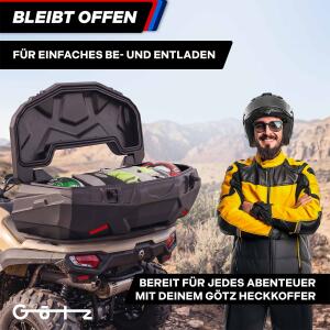 Koffer Box-4 hinten 125L für ATV Cectek / Herkules Kingcobra T5 500 EFI IX