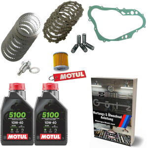 Kupplung für Suzuki DRZ 400 & Dichtung Motul Öl Filter Ablassschraube