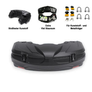 Heckkoffer hinten für ATV Hisun Hisun ATV 400/500H