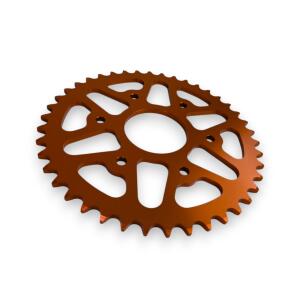 Aluminum Sprocket Esjot 43T for KTM RC & Duke 125–390 ABS Orange