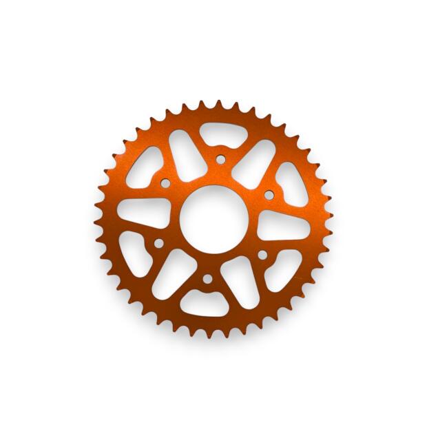 Kettenrad für KTM RC / Duke 125 200 390 ABS Zähnezahl 44 orange