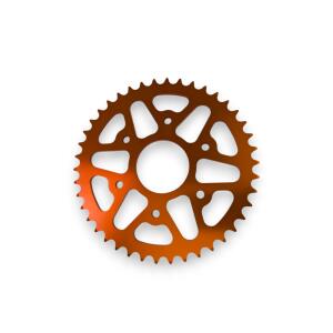 Kettenrad für KTM RC / Duke 125 200 390 ABS Zähnezahl 44 orange
