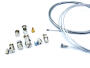 Bowdenzug Reparatur Set mit Nippel universal Gaszug/Kupplungszug/Bremszug für Motorrad