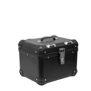 Topcase 35 Liter Aludesign schwarz Komplettset-B-Ware