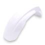 Front Fender White Universal Enduro – Retro & Durable