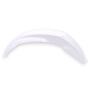 Front Fender White Universal Enduro – Retro & Durable