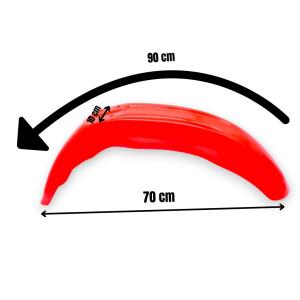 Kotflügel vorne Rot für Honda CR 125-250 & CRF 450 & XR 650 (2000-05)