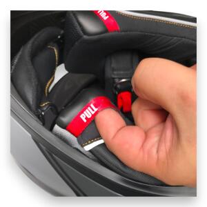 Helmet Rocc 341 Full Face XS in Black-yellow matt with Sun Visor for Motorcycle, Scooter & Quad