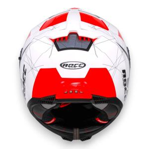 Helmet Rocc 390 Full Face in Matt with Sun Visor for Motorcycle, Scooter & Quad