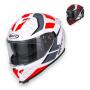 Helmet Rocc 390 Full Face in Matt with Sun Visor for Motorcycle, Scooter & Quad