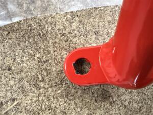 Sturzbügel Aluminium für Honda X-ADV 750 Bj. 2021-2022 rot B-Ware