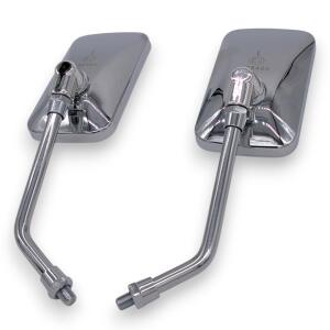 Spiegel-Set Chrom für Yamaha Virago & Dragstar – Metall, hochwertig & passgenau