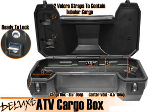 Koffer Cargo Box Topcase ovale Verschlüsse CF Moto CForce 450 500 520 550 800 820 850 1000