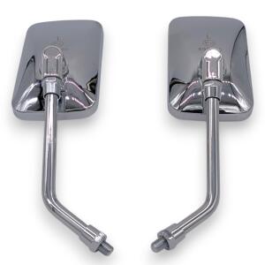 Spiegel-Set Chrom für Honda CMX 250 / 450 / 500 / 1100 Rebel Metall hochwertig passgenau