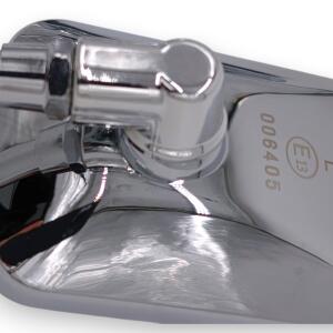 Chrome Mirror Set for Honda VT 125–1300 C Shadow – Metal, durable & precise fit