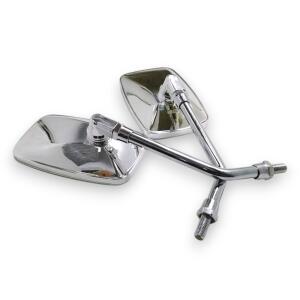 Chrome Mirror Set for Honda VT 125–1300 C Shadow – Metal, durable & precise fit