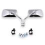 Chrome Mirror Set for Honda VT 125–1300 C Shadow – Metal, durable & precise fit
