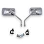 Chrome Mirror Set for Honda VT 125–1300 C Shadow – Metal, durable & precise fit