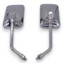 Universal Chrome Mirror Set – Metal, durable & precise