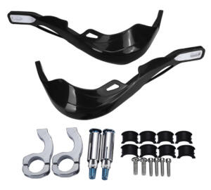 Protège-mains Evo Handguards Aluminium Integral noir