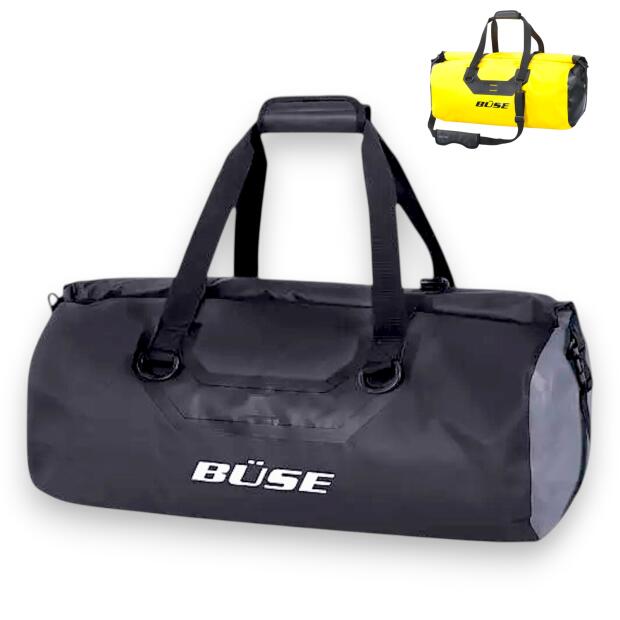 Roll Bag Büse 90L Waterproof for Motorcycle & ATV Black or Yellow