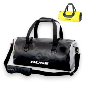 Büse Tasche 30L Gepäckrolle wasserdicht Schwarz oder Gelb für Motorrad & Quad