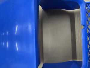 Lampenmaske Scheinwerfer für Yamaha DT 125 R blau...