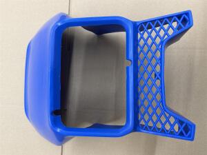 Lampenmaske Scheinwerfer für Yamaha DT 125 R blau Frontverkleidung B-Ware