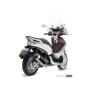 MIVV Urban Auspuff für Piaggio Beverly 300 10-13 Edelstahl Komplettanlage B-Ware